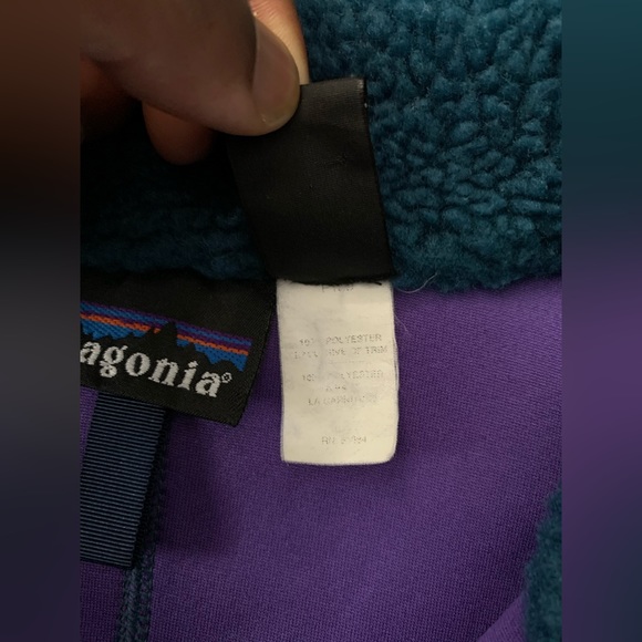 🦕Vintage Patagonia P.E.F Classic Retro-X Jacket (Sz S - Picture 5 of 12
